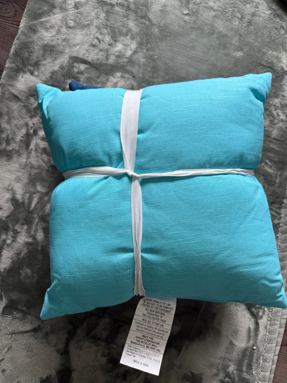 Blue and Turquoise Decorative Pillow Set - Home Bedding
